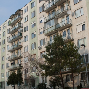 The first apartment block in Petržalka