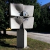 Statue near polygraphic school